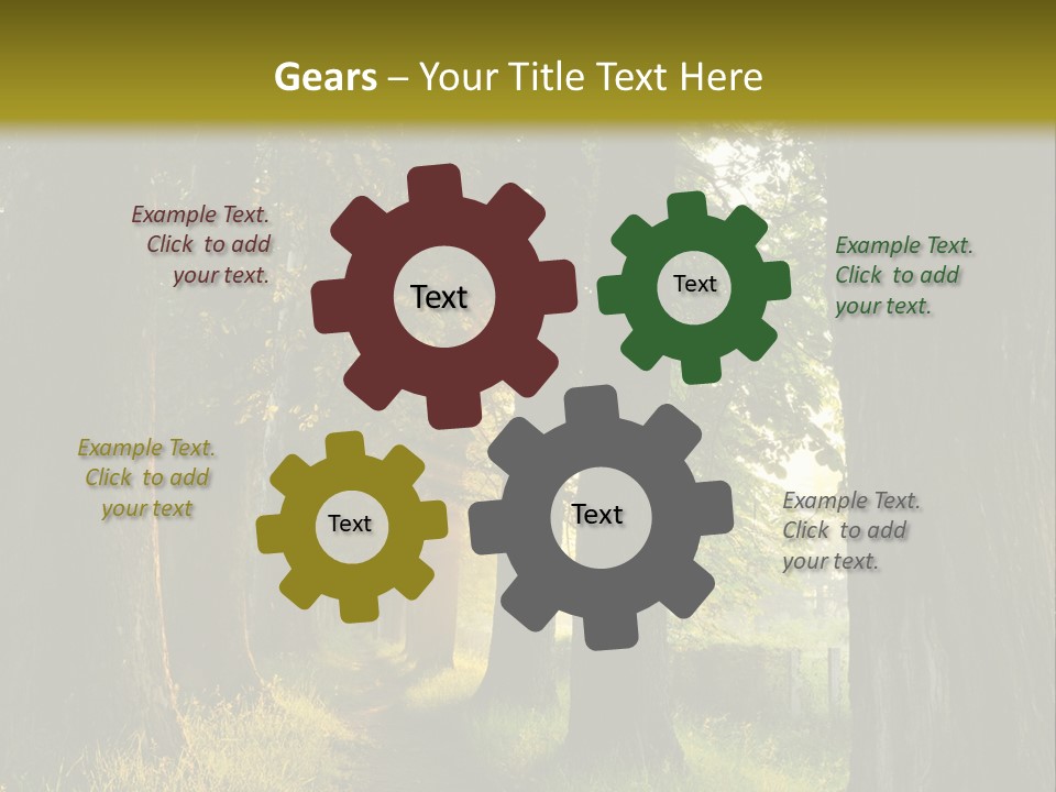 Scenic Magic Vivid PowerPoint Template