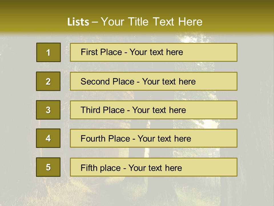 Scenic Magic Vivid PowerPoint Template