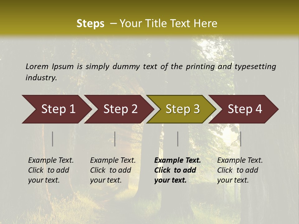 Scenic Magic Vivid PowerPoint Template