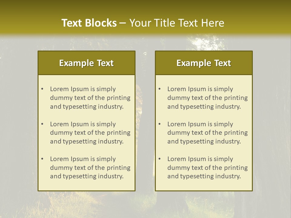 Scenic Magic Vivid PowerPoint Template
