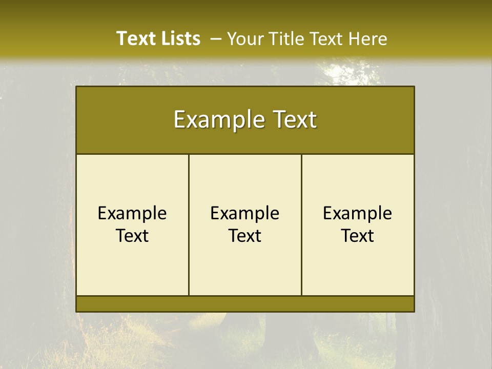Scenic Magic Vivid PowerPoint Template