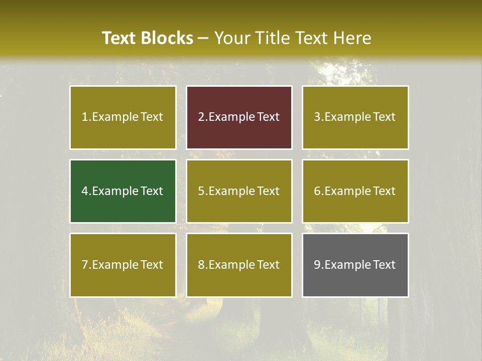 Scenic Magic Vivid PowerPoint Template