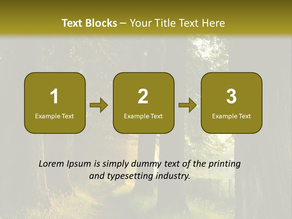 Scenic Magic Vivid PowerPoint Template