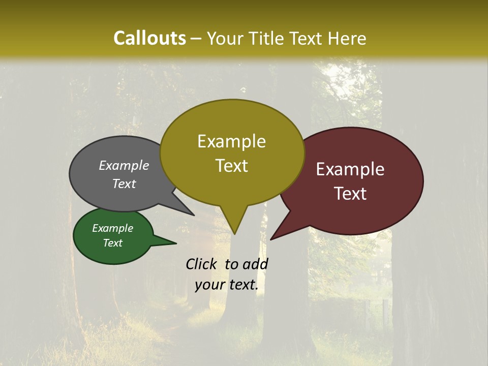 Scenic Magic Vivid PowerPoint Template