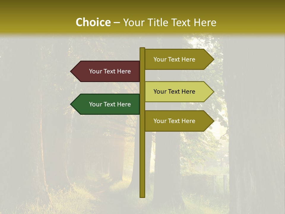 Scenic Magic Vivid PowerPoint Template
