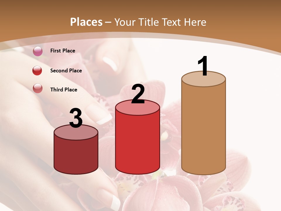 Isolated Blossom Close Up PowerPoint Template