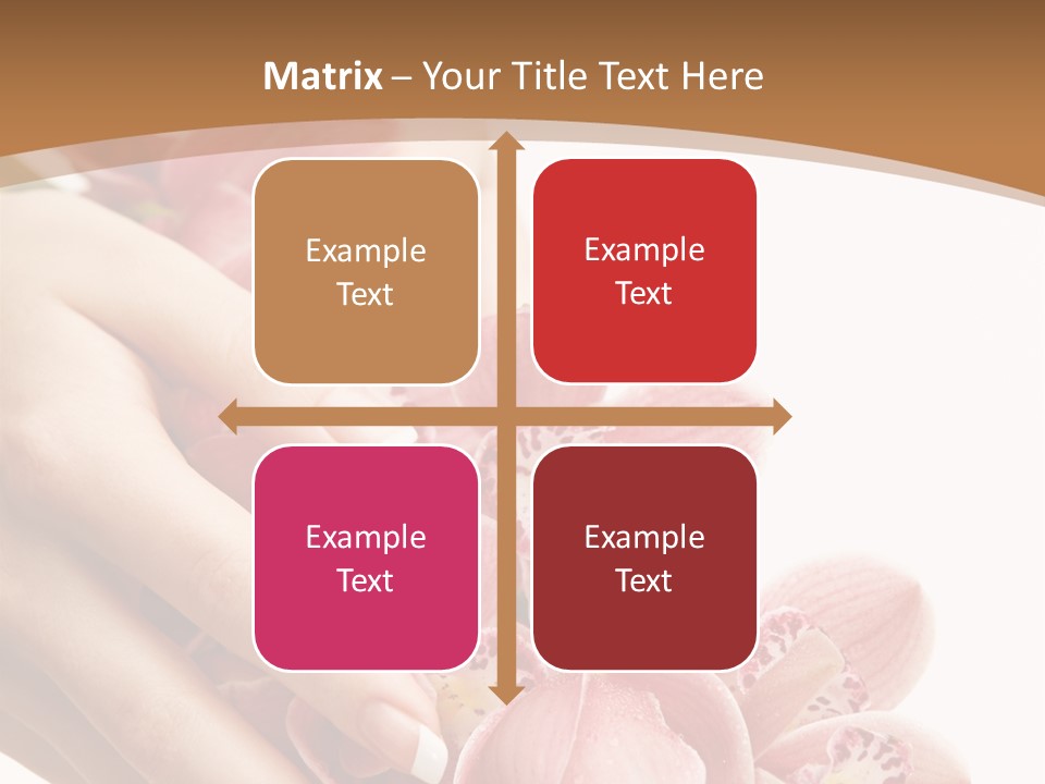 Isolated Blossom Close Up PowerPoint Template