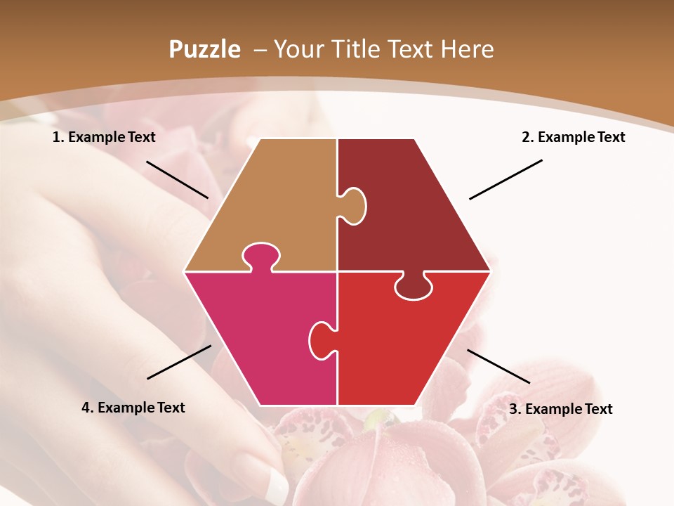 Isolated Blossom Close Up PowerPoint Template