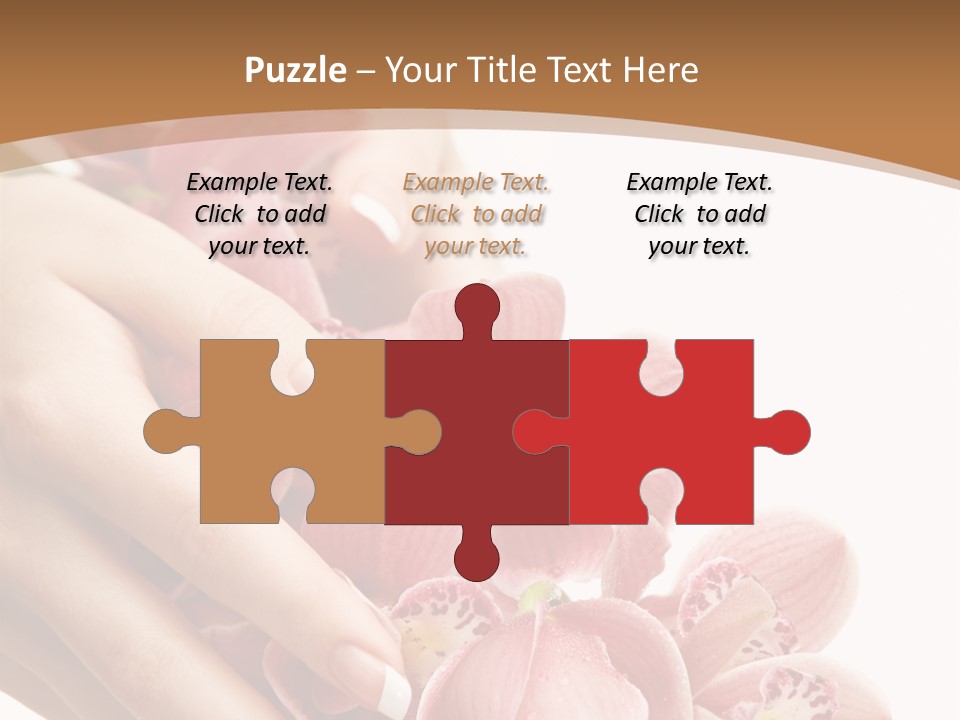 Isolated Blossom Close Up PowerPoint Template