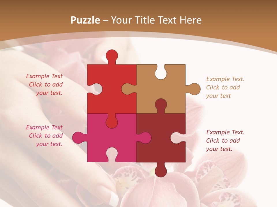 Isolated Blossom Close Up PowerPoint Template