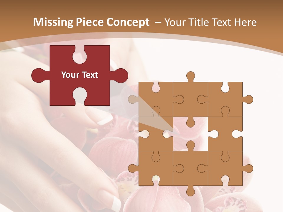 Isolated Blossom Close Up PowerPoint Template