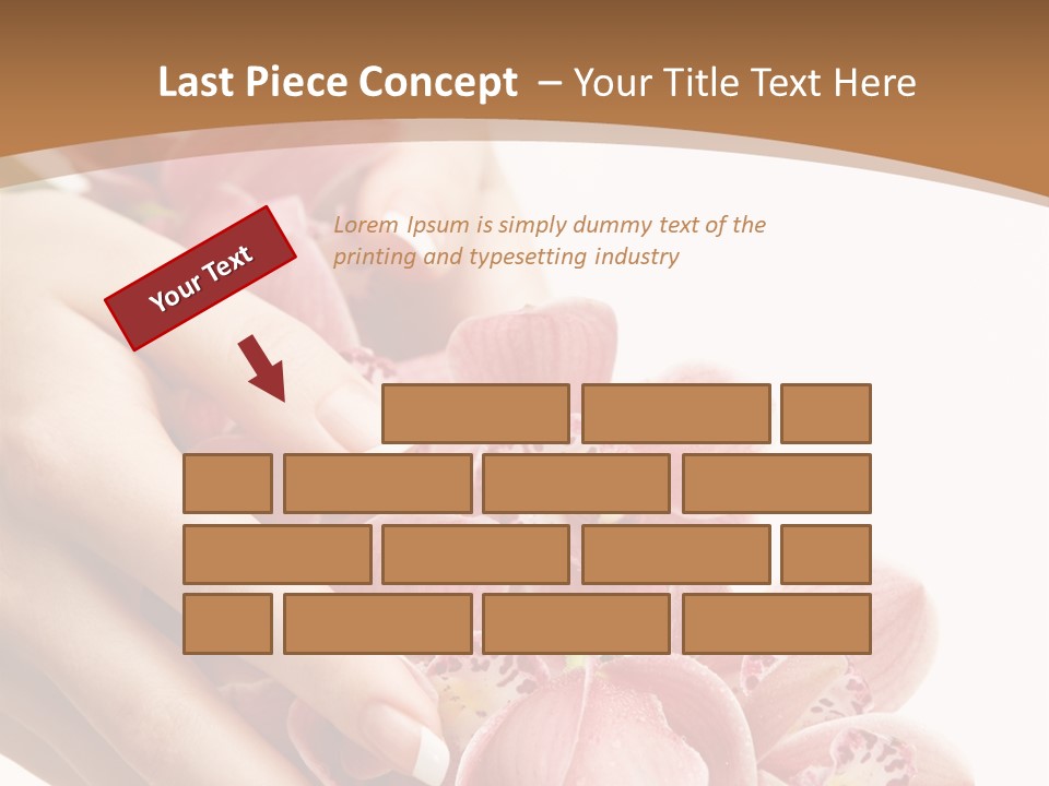 Isolated Blossom Close Up PowerPoint Template