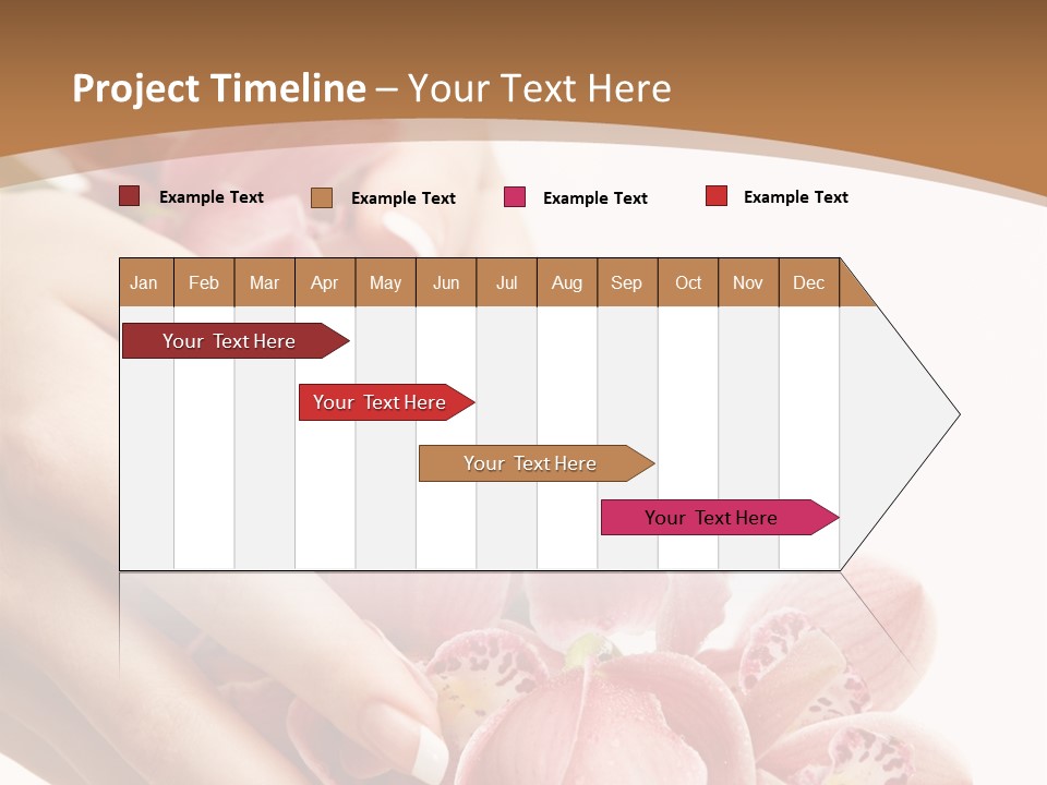 Isolated Blossom Close Up PowerPoint Template