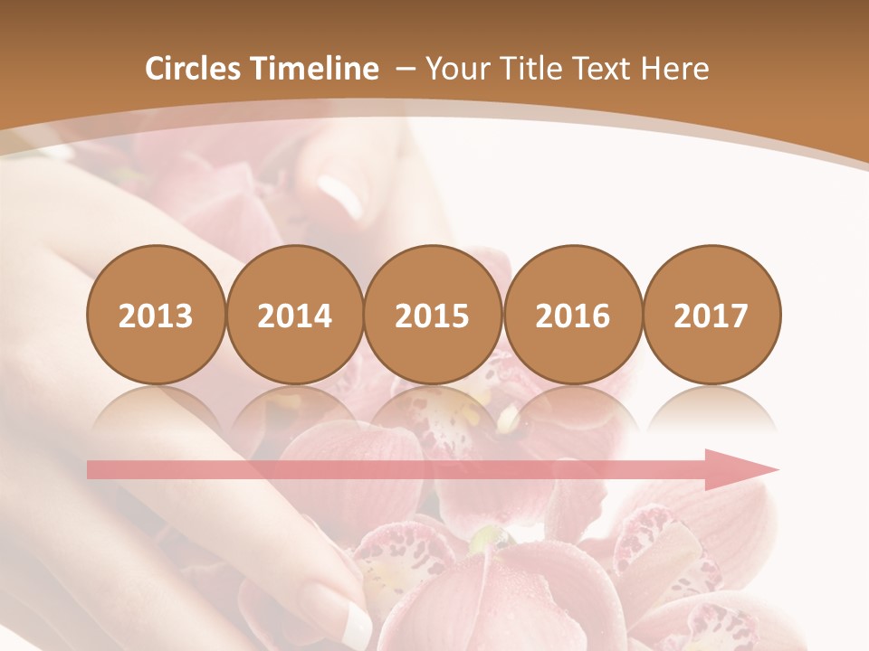 Isolated Blossom Close Up PowerPoint Template