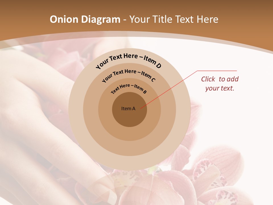Isolated Blossom Close Up PowerPoint Template