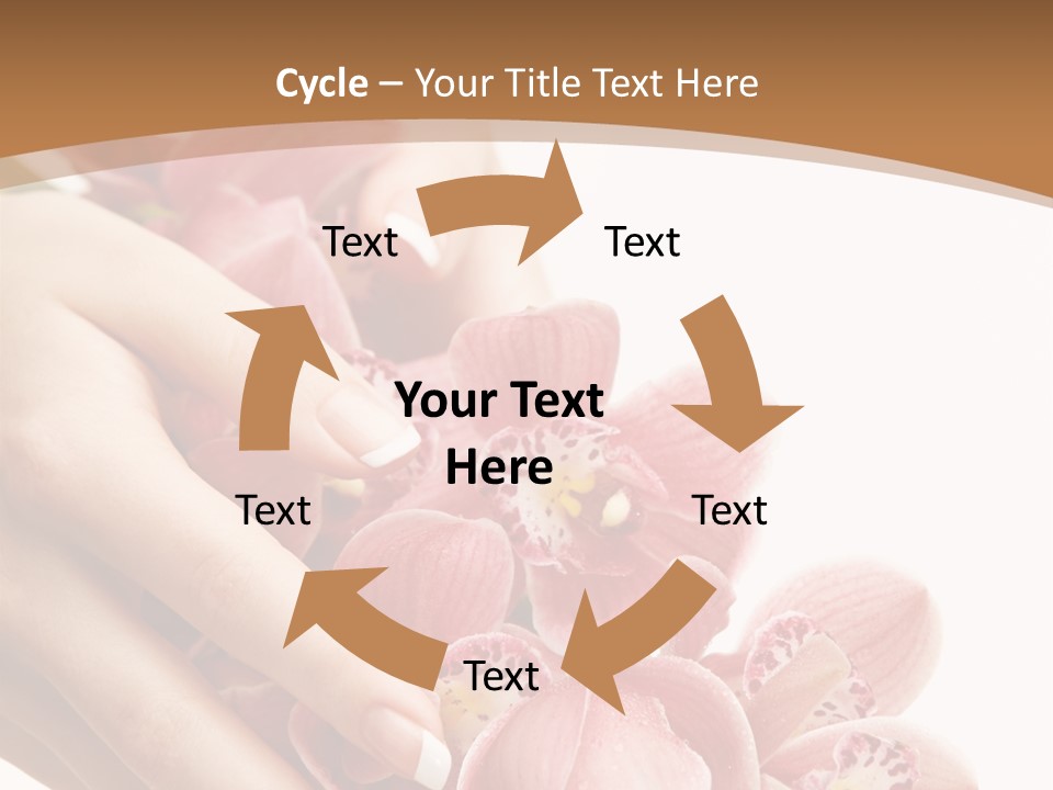 Isolated Blossom Close Up PowerPoint Template