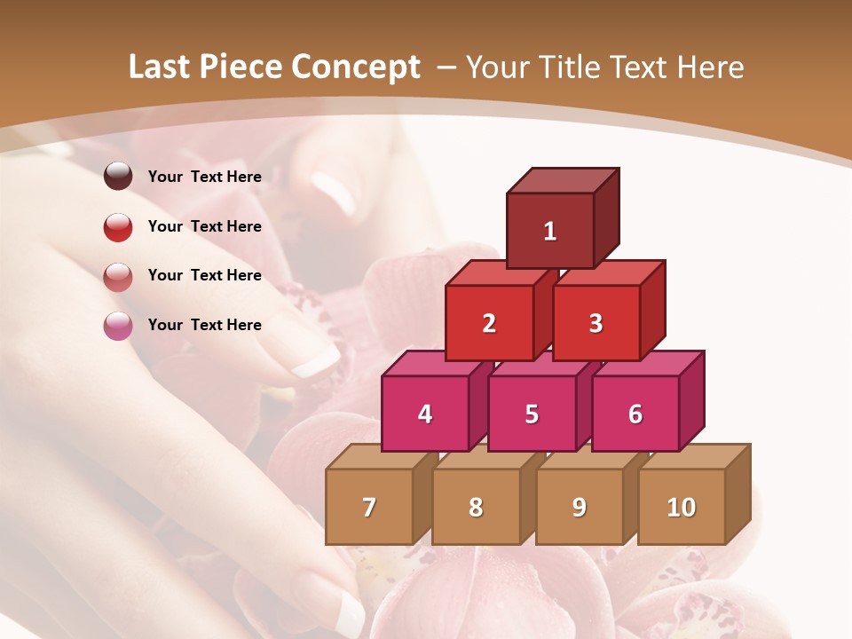 Isolated Blossom Close Up PowerPoint Template