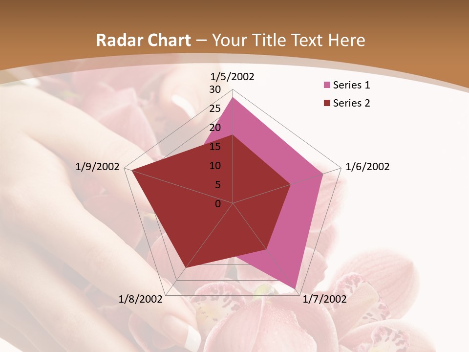 Isolated Blossom Close Up PowerPoint Template