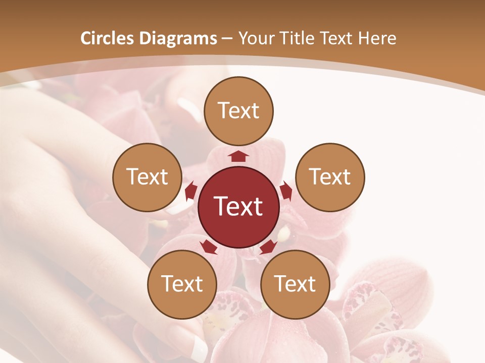 Isolated Blossom Close Up PowerPoint Template