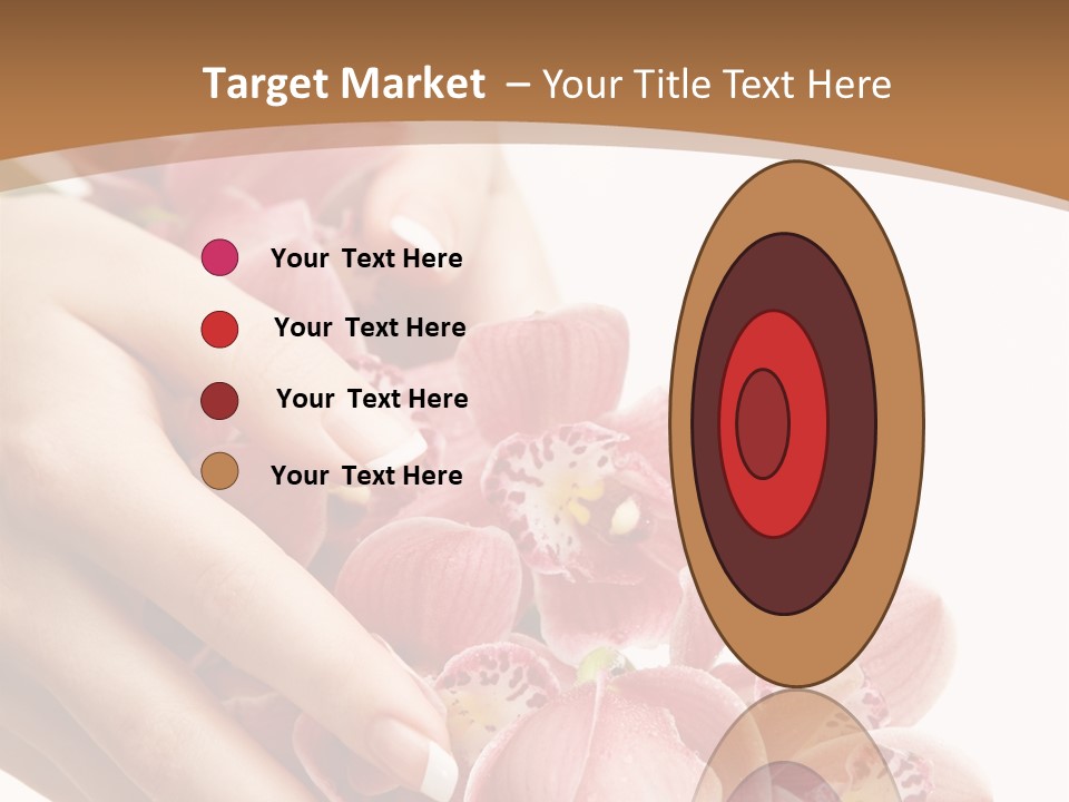 Isolated Blossom Close Up PowerPoint Template