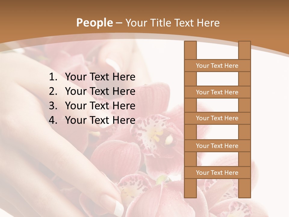 Isolated Blossom Close Up PowerPoint Template