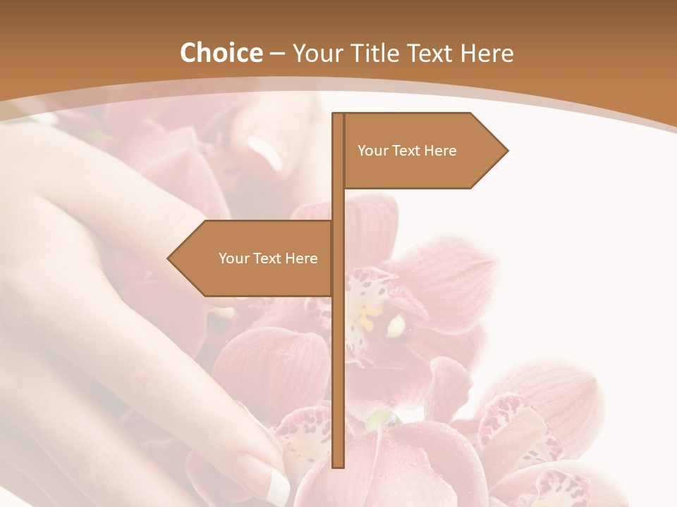 Isolated Blossom Close Up PowerPoint Template