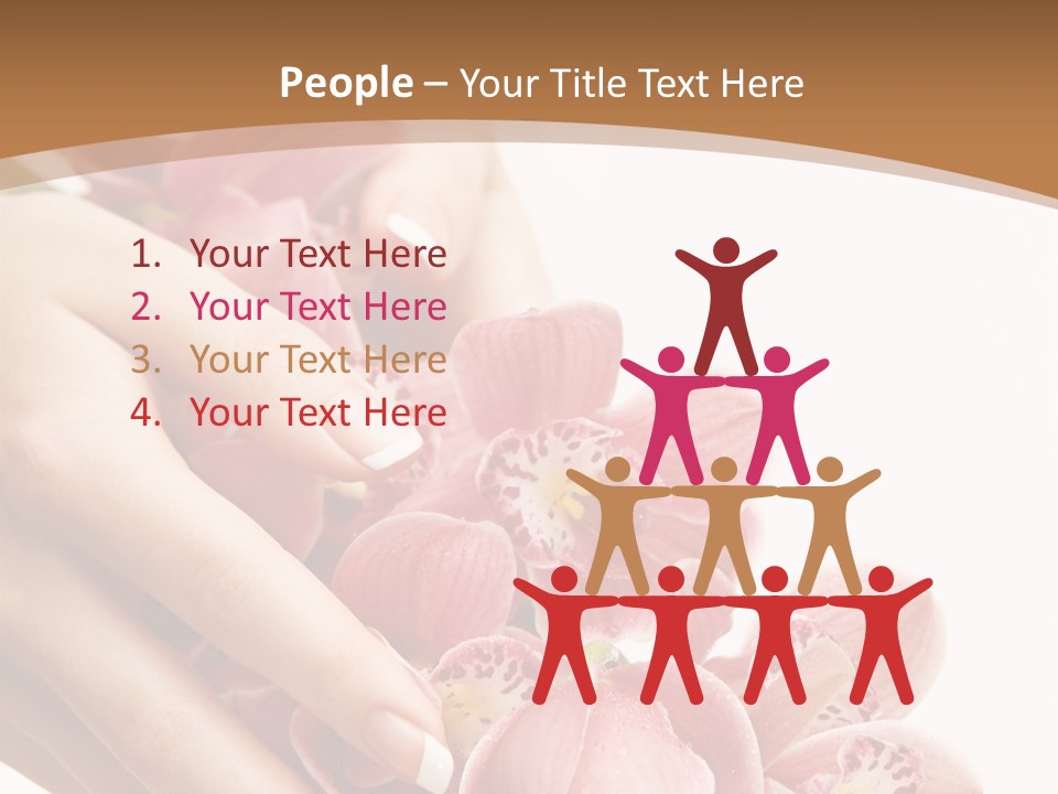 Isolated Blossom Close Up PowerPoint Template