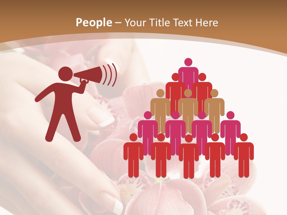 Isolated Blossom Close Up PowerPoint Template