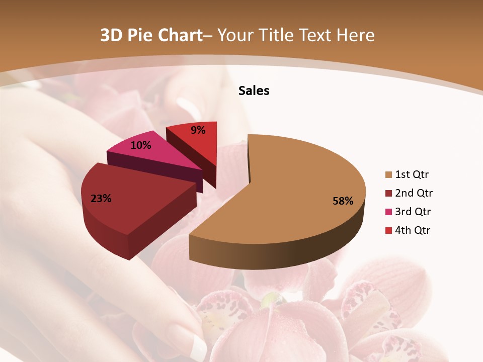 Isolated Blossom Close Up PowerPoint Template