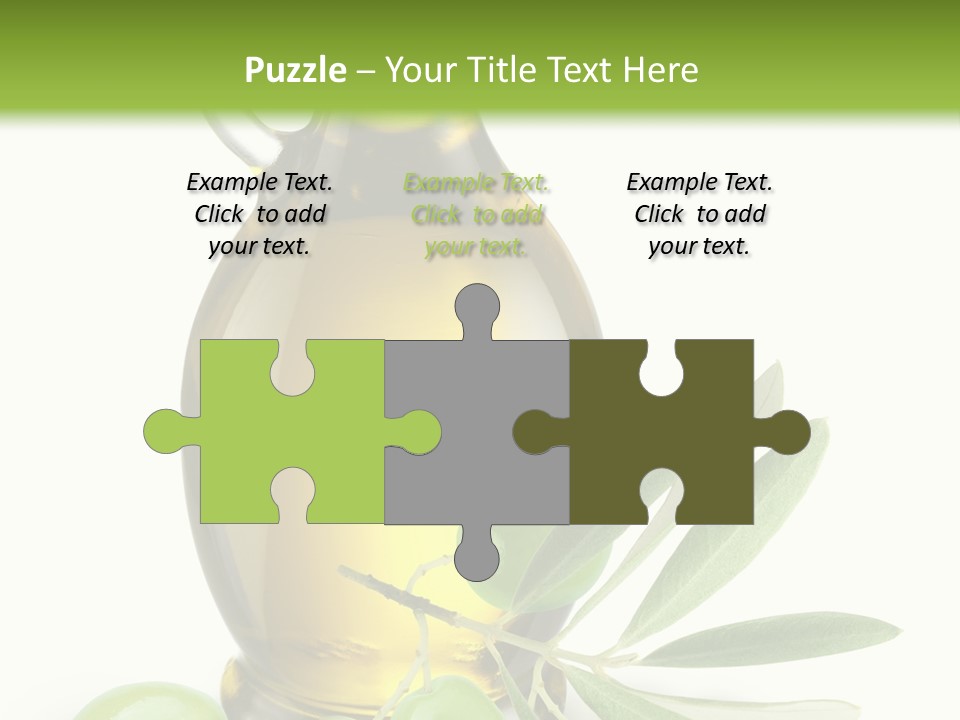 Antioxidant Leaf Green PowerPoint Template