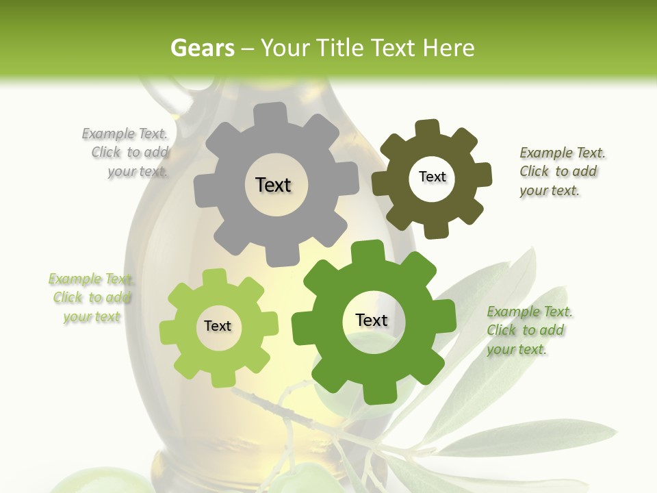 Antioxidant Leaf Green PowerPoint Template