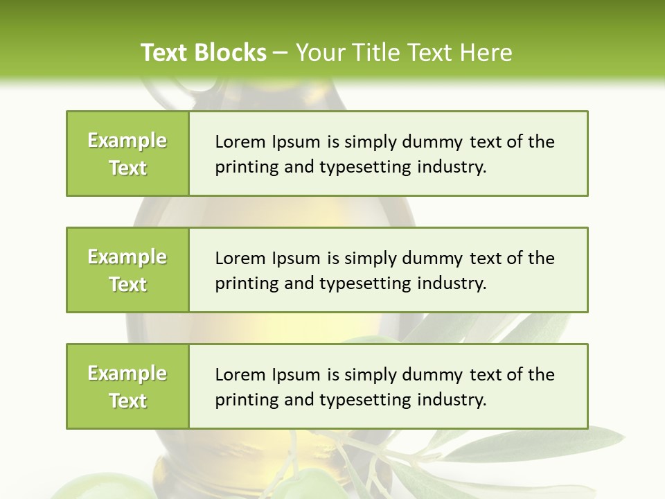 Antioxidant Leaf Green PowerPoint Template