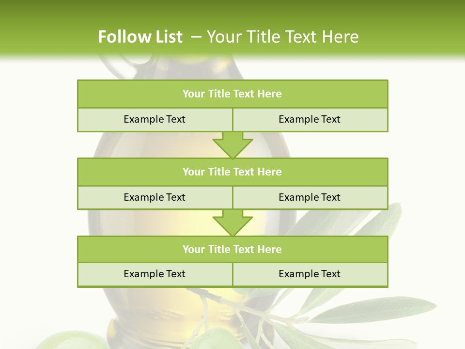 Antioxidant Leaf Green PowerPoint Template