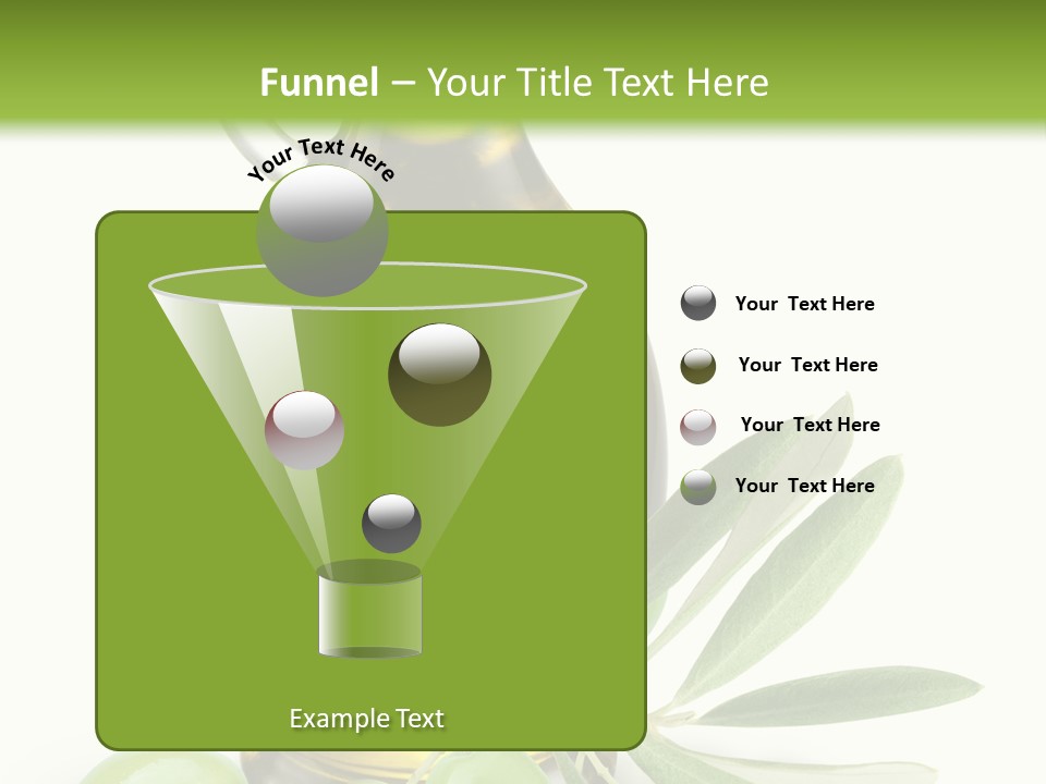 Antioxidant Leaf Green PowerPoint Template