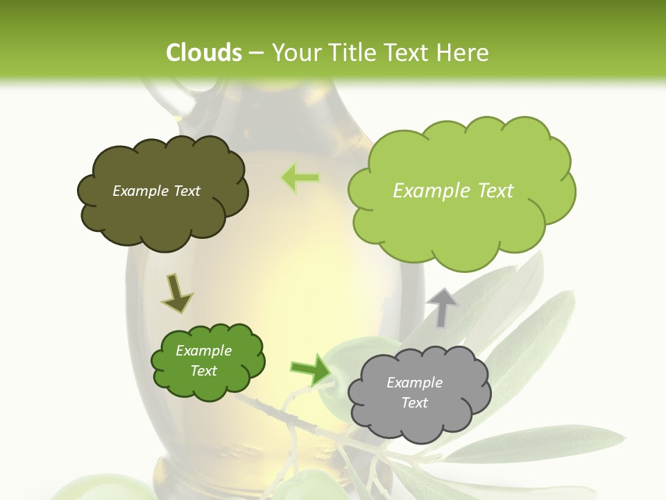 Antioxidant Leaf Green PowerPoint Template
