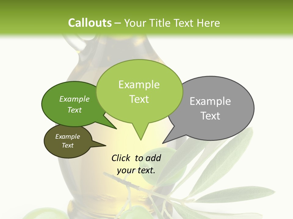 Antioxidant Leaf Green PowerPoint Template