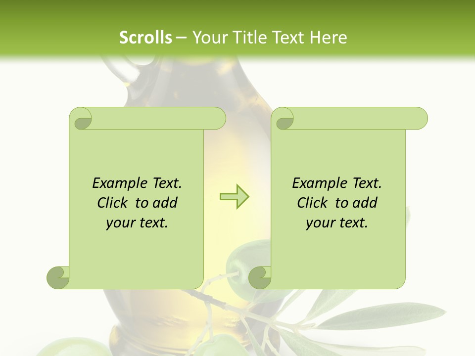 Antioxidant Leaf Green PowerPoint Template