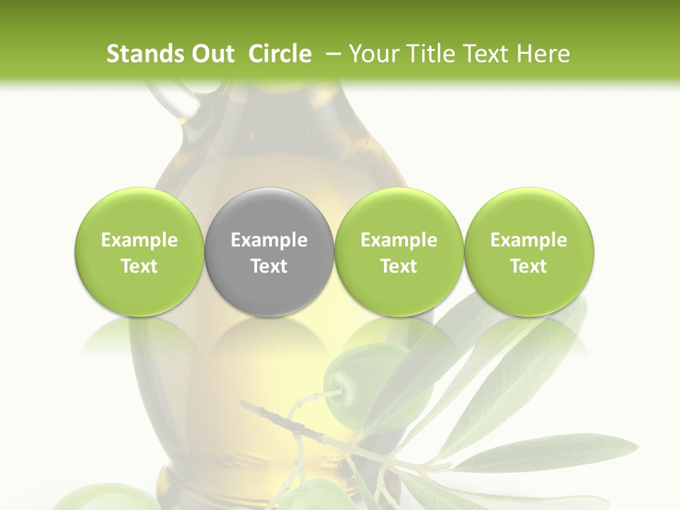 Antioxidant Leaf Green PowerPoint Template