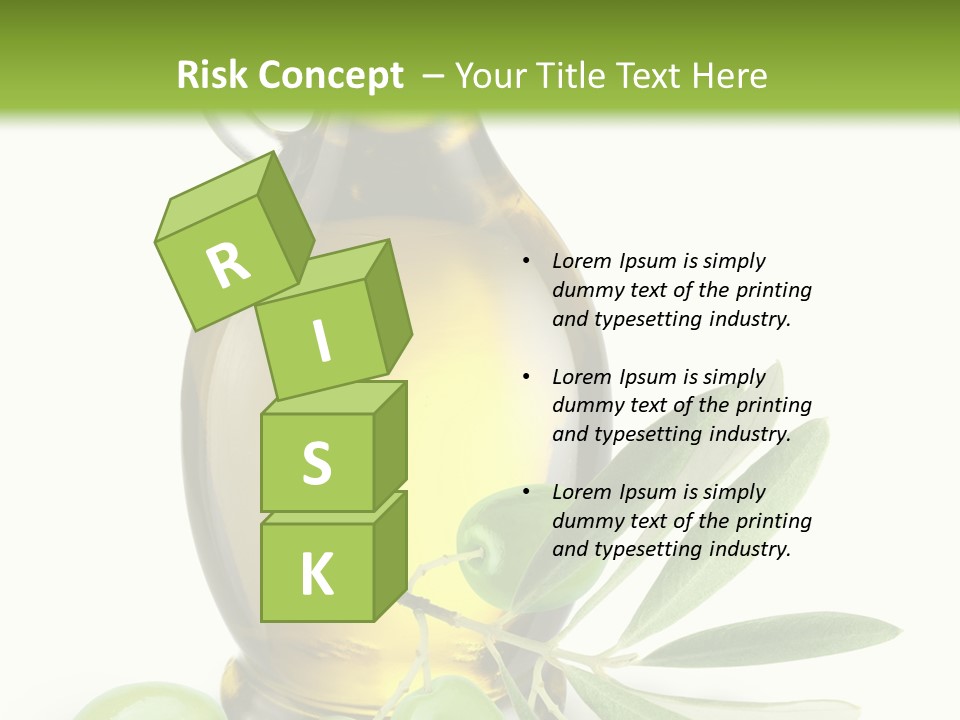 Antioxidant Leaf Green PowerPoint Template