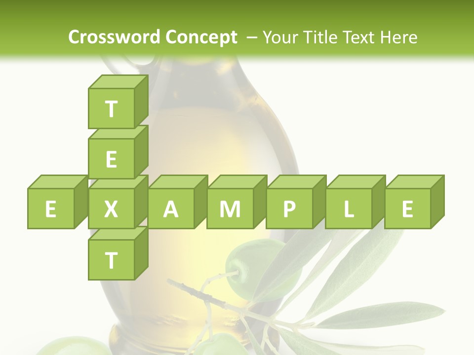 Antioxidant Leaf Green PowerPoint Template