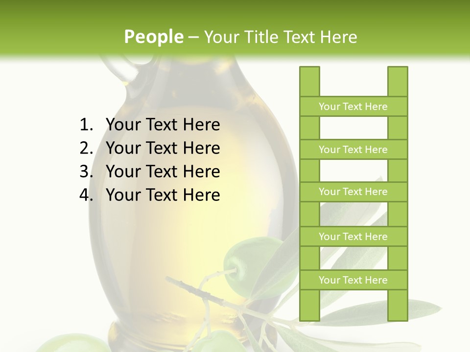 Antioxidant Leaf Green PowerPoint Template