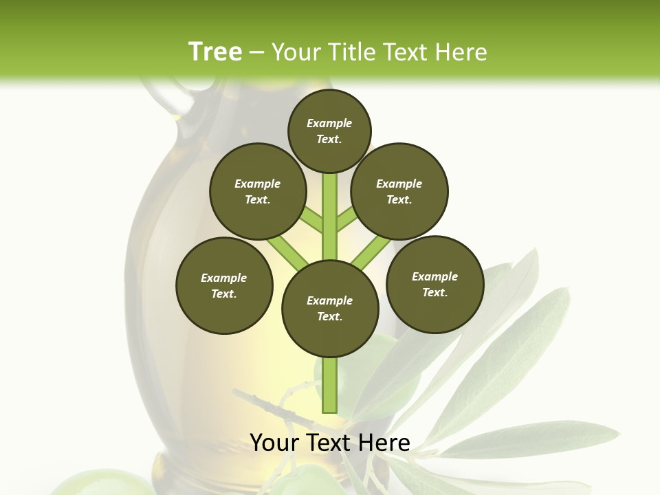 Antioxidant Leaf Green PowerPoint Template