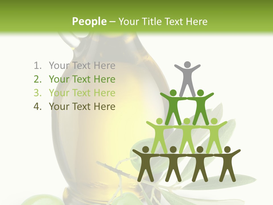 Antioxidant Leaf Green PowerPoint Template