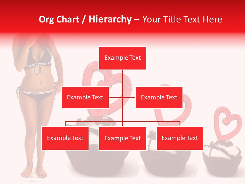 Girl Isolated Female PowerPoint Template