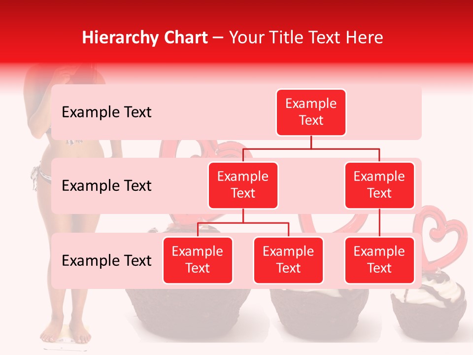 Girl Isolated Female PowerPoint Template
