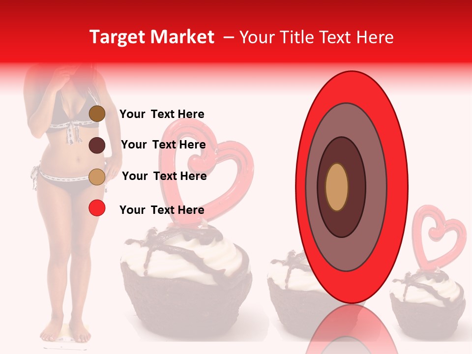 Girl Isolated Female PowerPoint Template