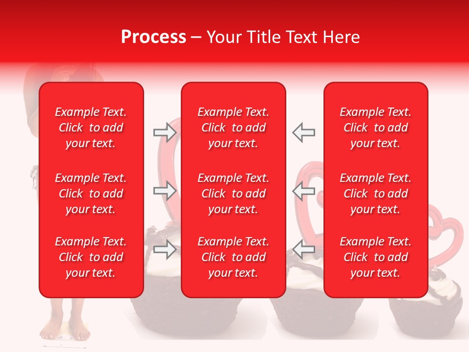 Girl Isolated Female PowerPoint Template