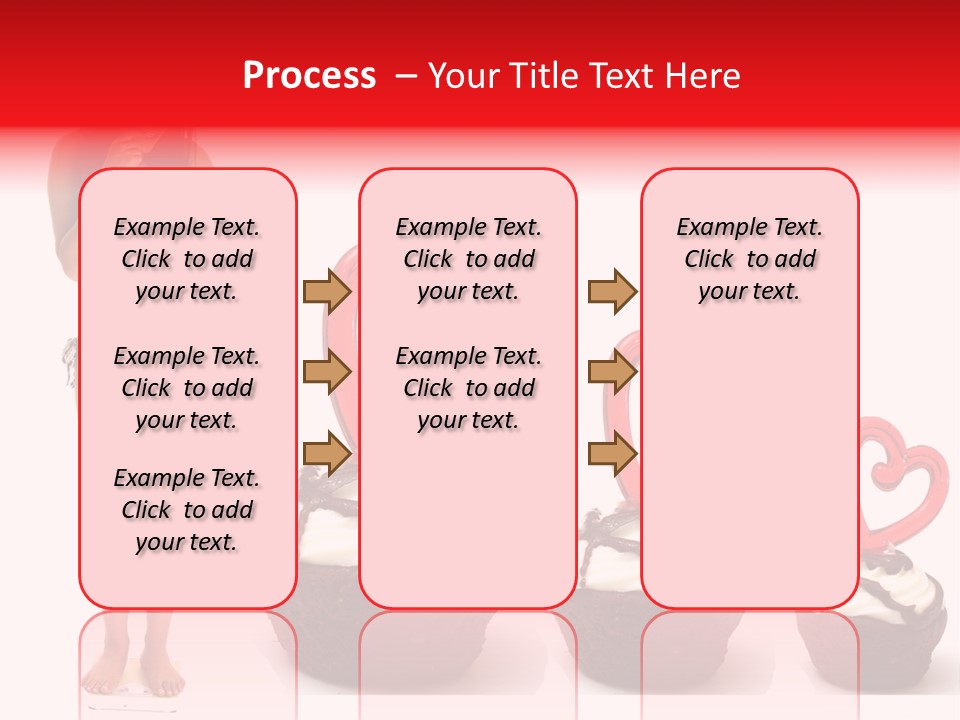 Girl Isolated Female PowerPoint Template