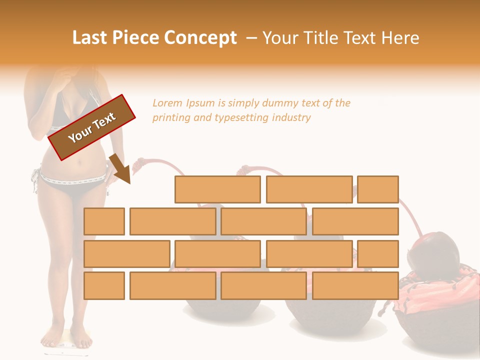 Weight Person Health PowerPoint Template