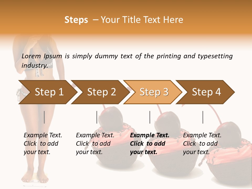 Weight Person Health PowerPoint Template